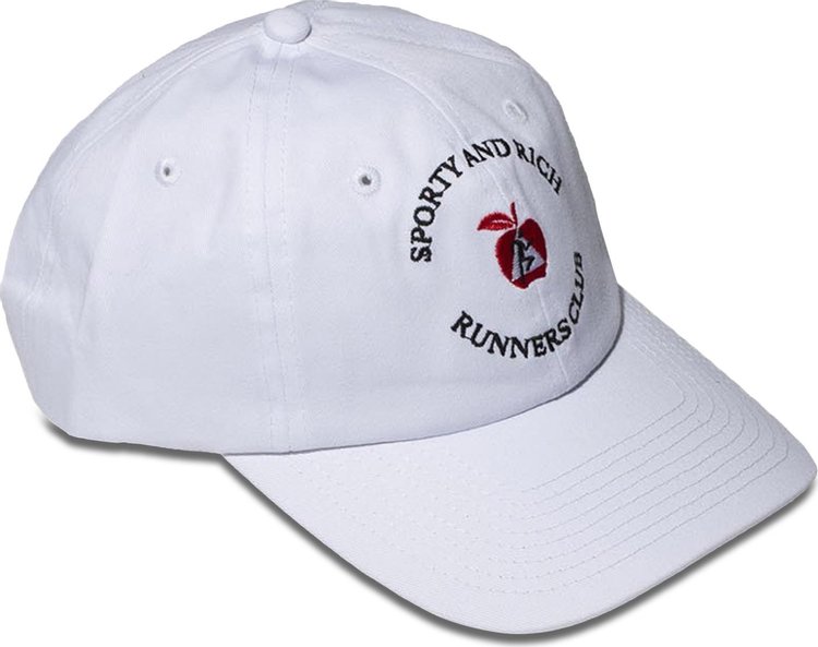 Sporty & Rich Big Apple Hat 'White'