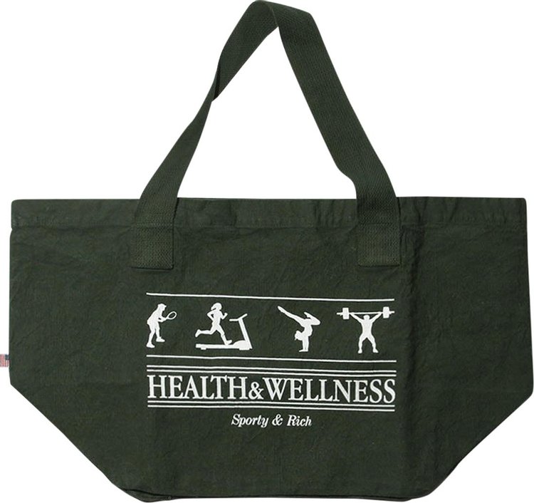 Sporty & Rich Health & Wellness Tote 'Forest Green'