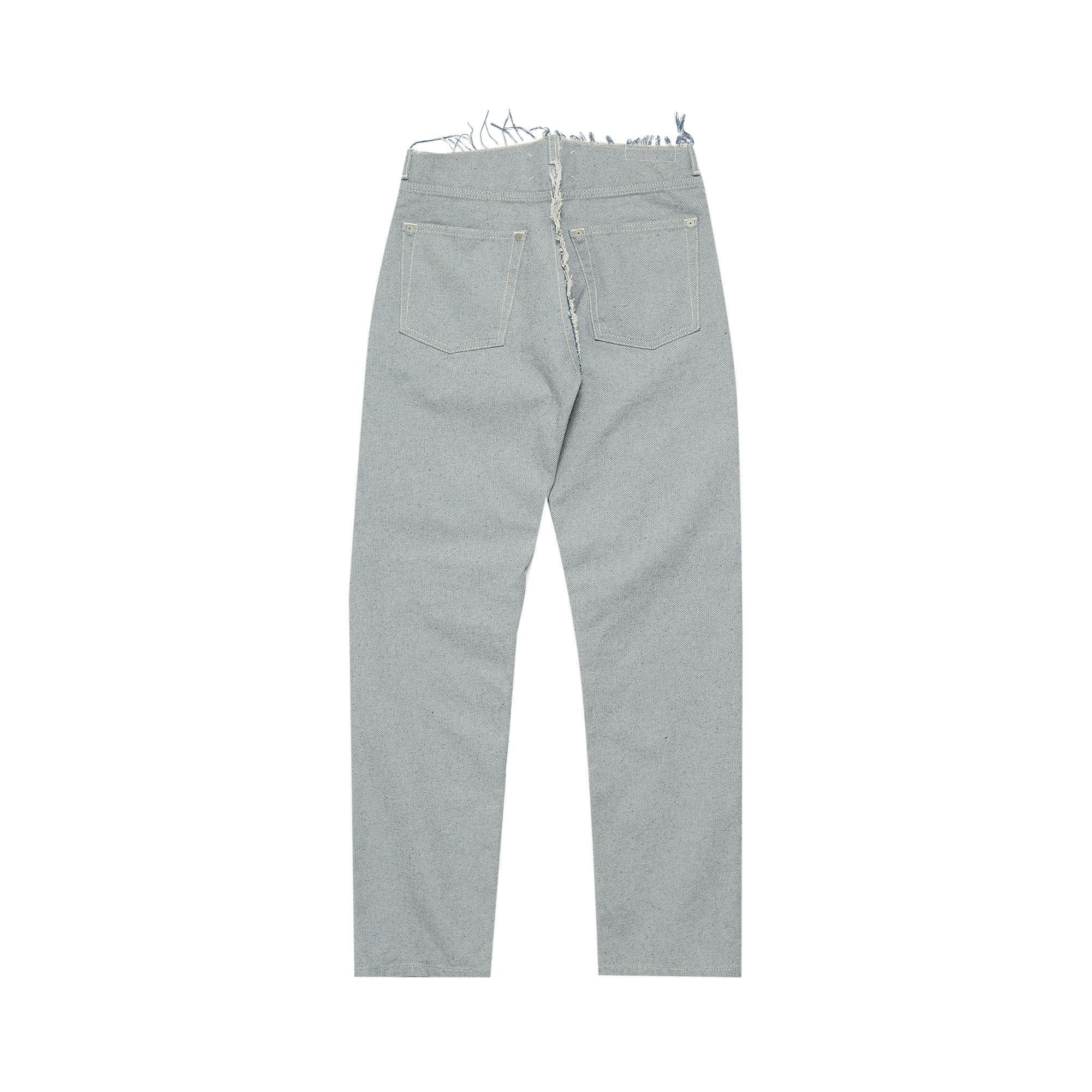 Buy Maison Margiela No Waistband Jeans 'Sky Blue