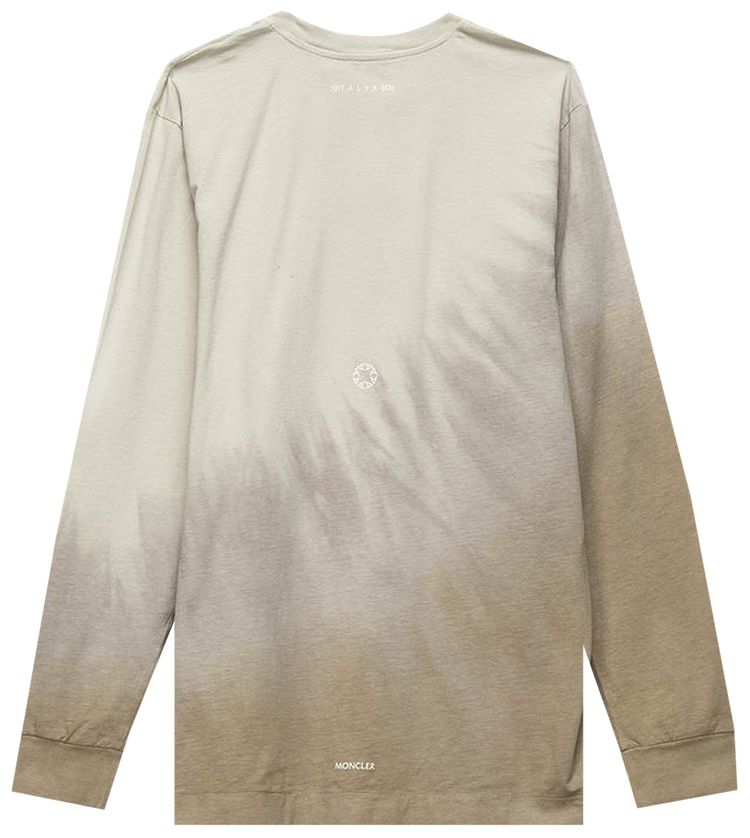 Moncler Genius x 1017 ALYX 9SM Garment Dyed Maglia Long Sleeve T Shirt Tan