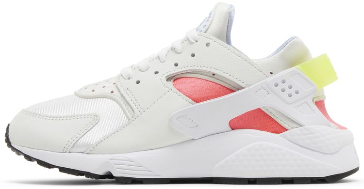 Nike Wmns Air Huarache White Volt Bright Crimson