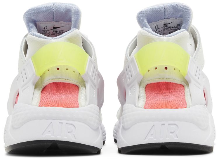 Nike Wmns Air Huarache White Volt Bright Crimson