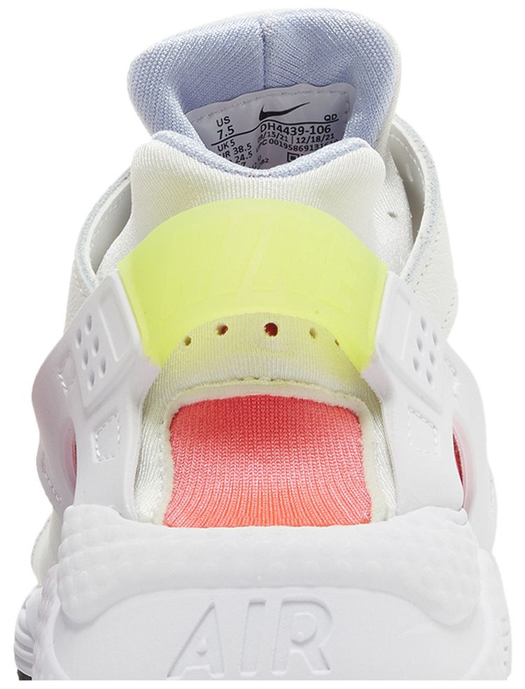 Nike Wmns Air Huarache White Volt Bright Crimson
