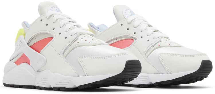 Nike Wmns Air Huarache White Volt Bright Crimson