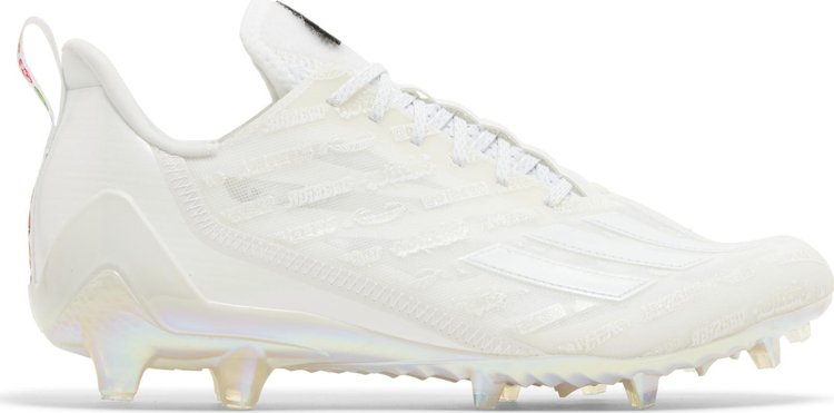 Adizero Cleats Emojis   Cloud White