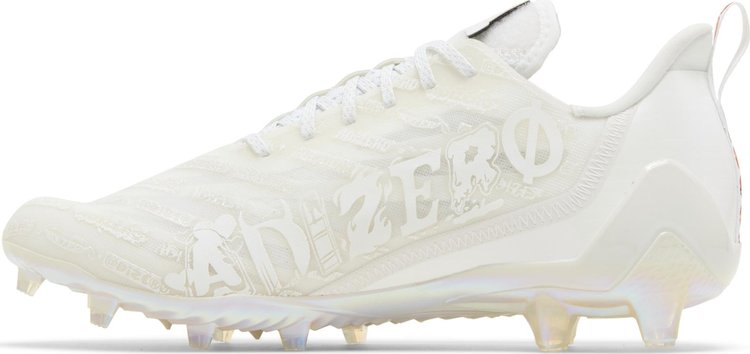 Adizero Cleats Emojis   Cloud White