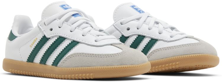 Adidas Samba OG I White Collegiate Green Gum