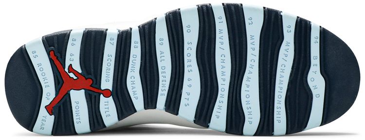 Air Jordan 10 Retro Ice Blue 2005