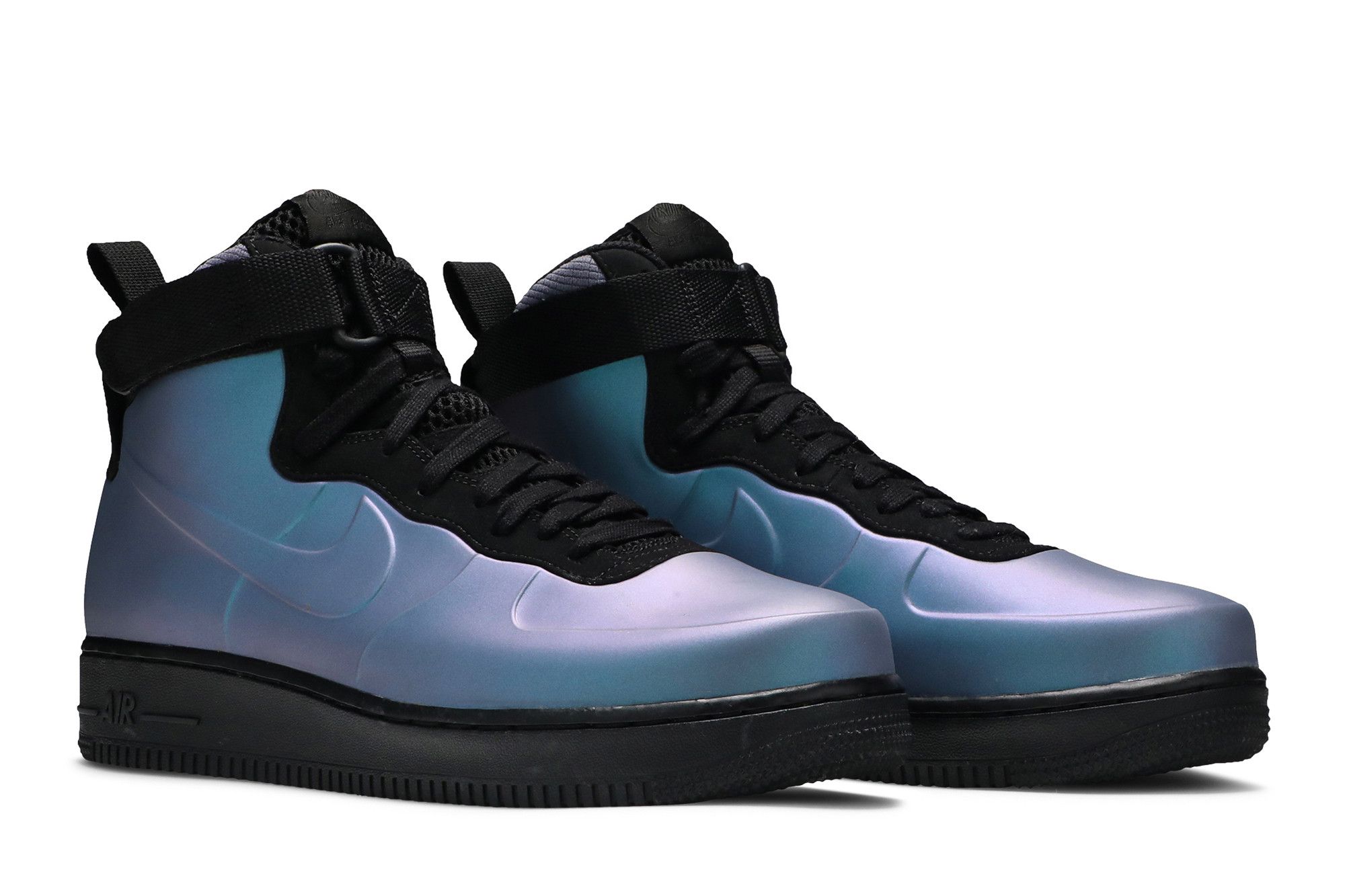 Air force 1 foamposite cup triple black on sale