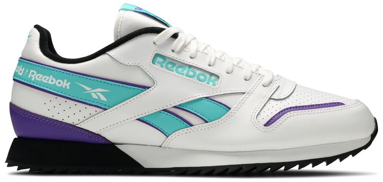 Reebok Classic Leather White Turquoise