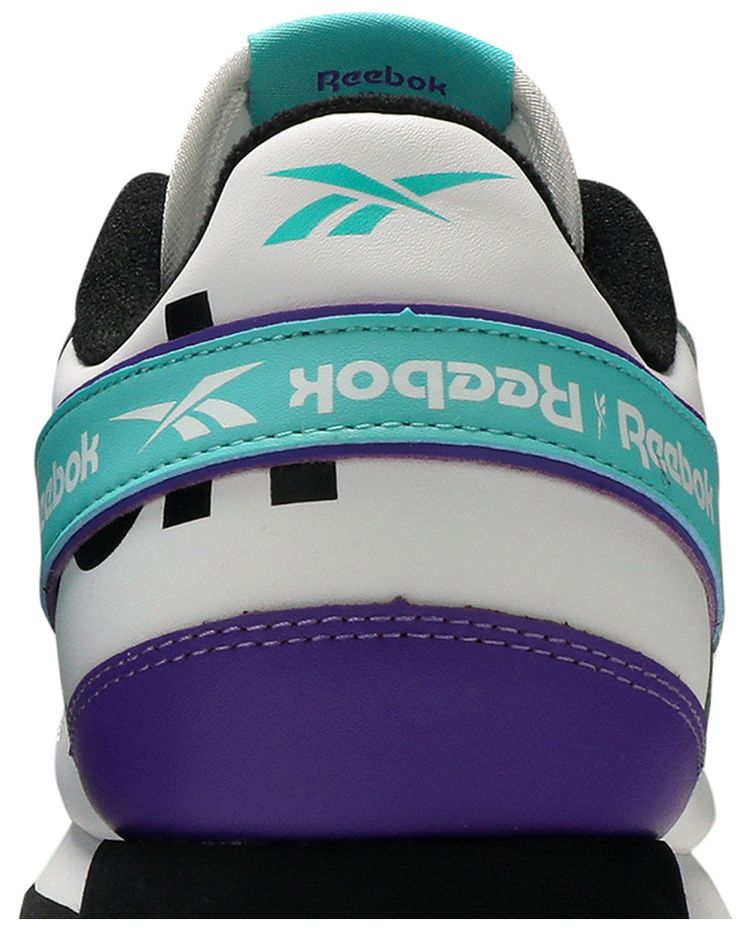 Reebok Classic Leather White Turquoise