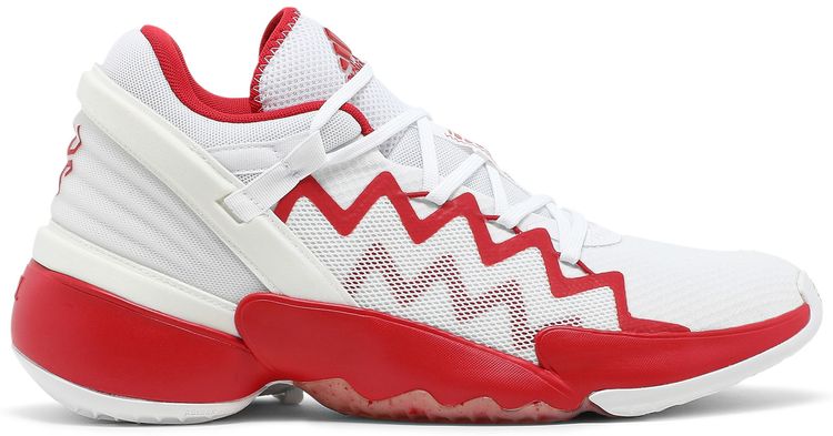 Adidas DON Issue 2 White Scarlet