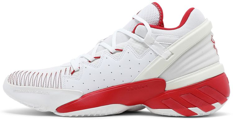 Adidas DON Issue 2 White Scarlet