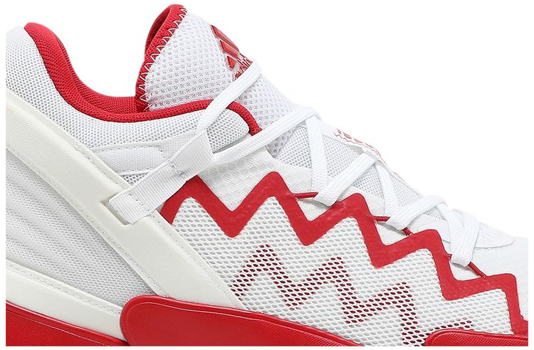Adidas DON Issue 2 White Scarlet