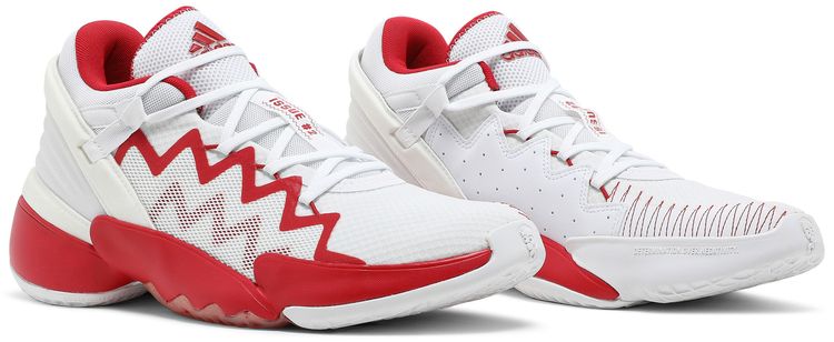 Adidas DON Issue 2 White Scarlet
