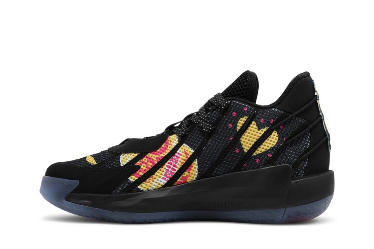 Adidas Dame 7 Day of The Dead Damian Lillard Mens Basketball Sneakers Size 7 adidas Dame 7 EXTPLY Day Of The Dead Men main image 4