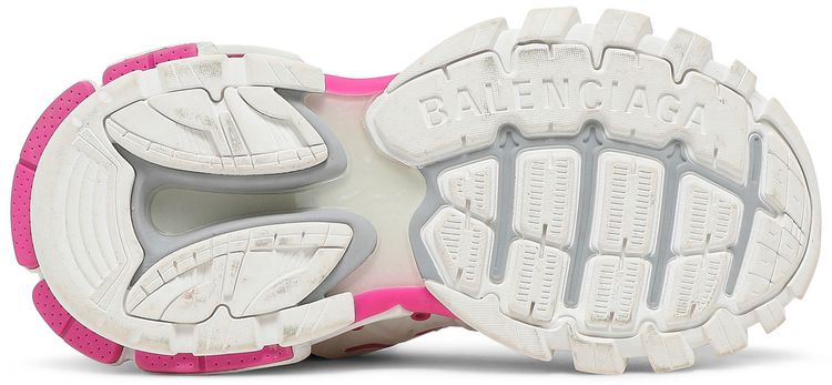 Balenciaga Wmns Track Sneaker White Fluo Pink