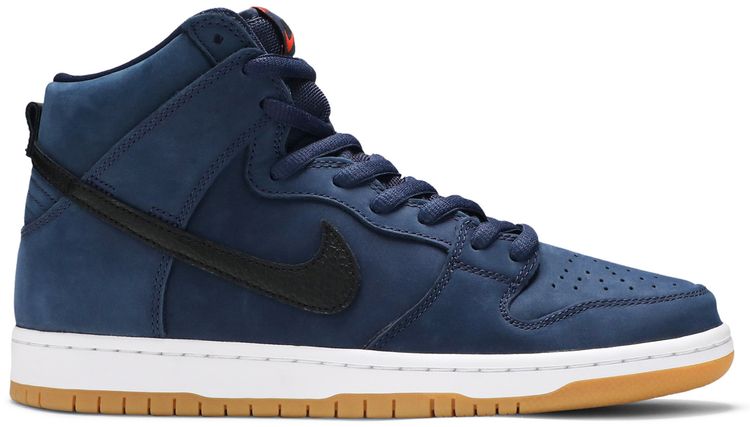 Nike Dunk High Pro ISO SB Orange Label   Midnight Navy