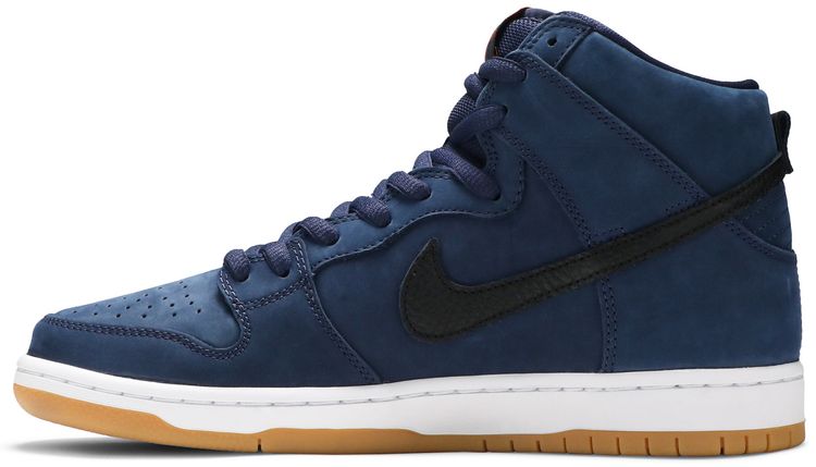 Nike Dunk High Pro ISO SB Orange Label   Midnight Navy