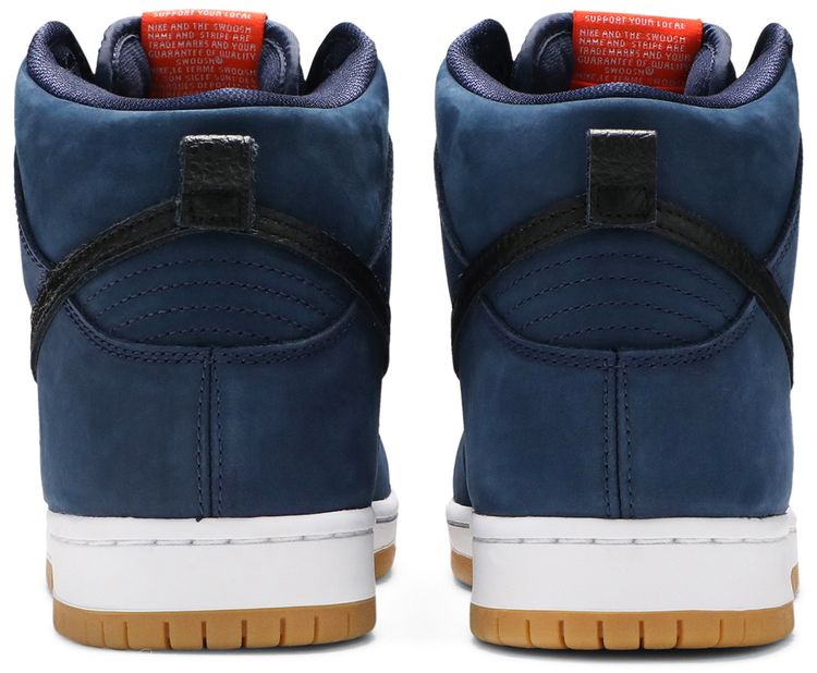 Nike Dunk High Pro ISO SB Orange Label   Midnight Navy