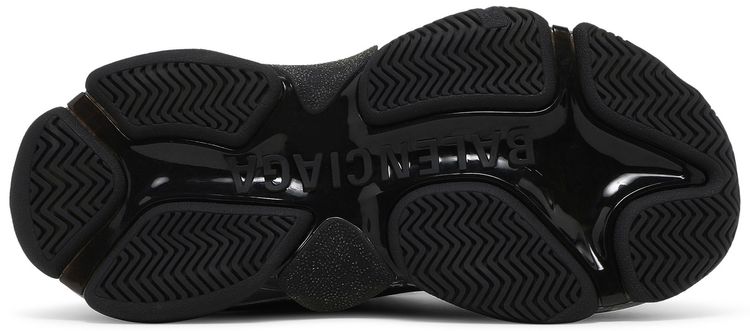 Balenciaga Wmns Triple S Sneaker Black Iridescent