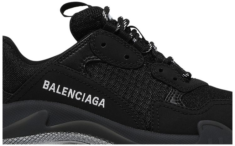 Balenciaga Wmns Triple S Sneaker Black Iridescent