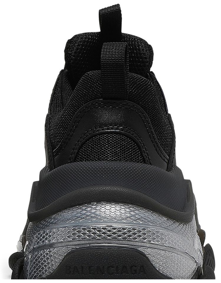 Balenciaga Wmns Triple S Sneaker Black Iridescent