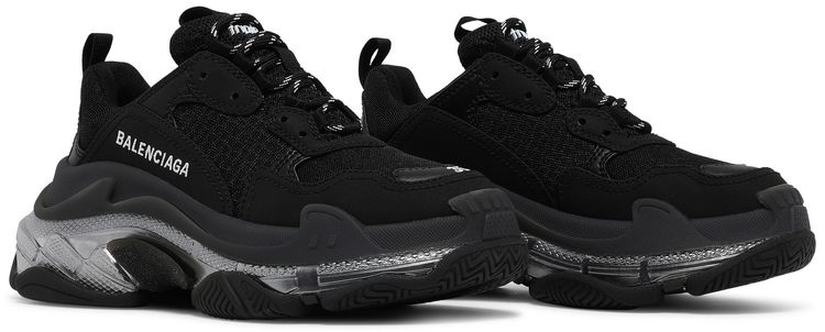 Balenciaga Wmns Triple S Sneaker Black Iridescent