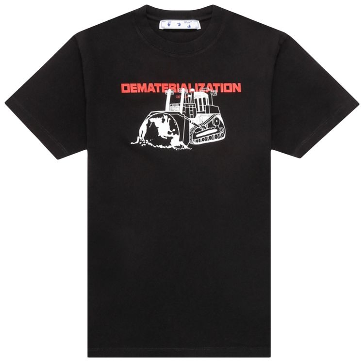 Off White Dematerialization Tee BlackRed
