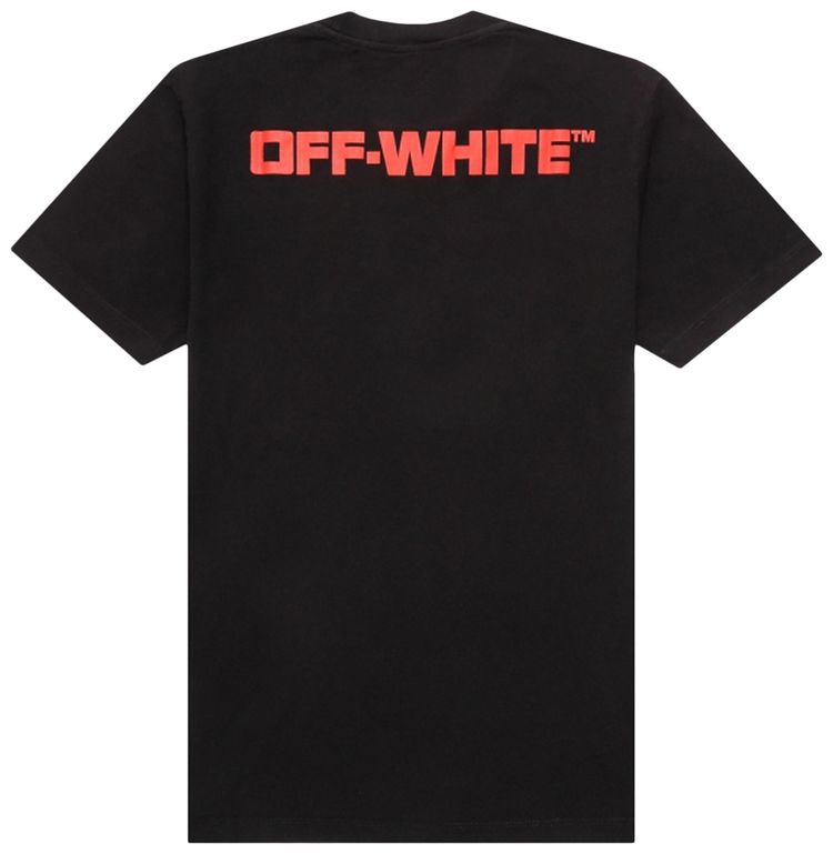 Off White Dematerialization Tee BlackRed