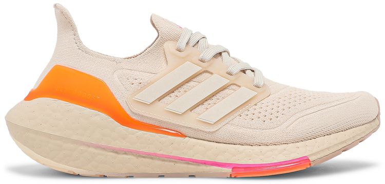 Adidas Wmns UltraBoost 21 Halo Ivory Ultra Pop