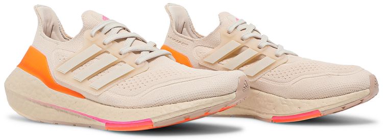 Adidas Wmns UltraBoost 21 Halo Ivory Ultra Pop