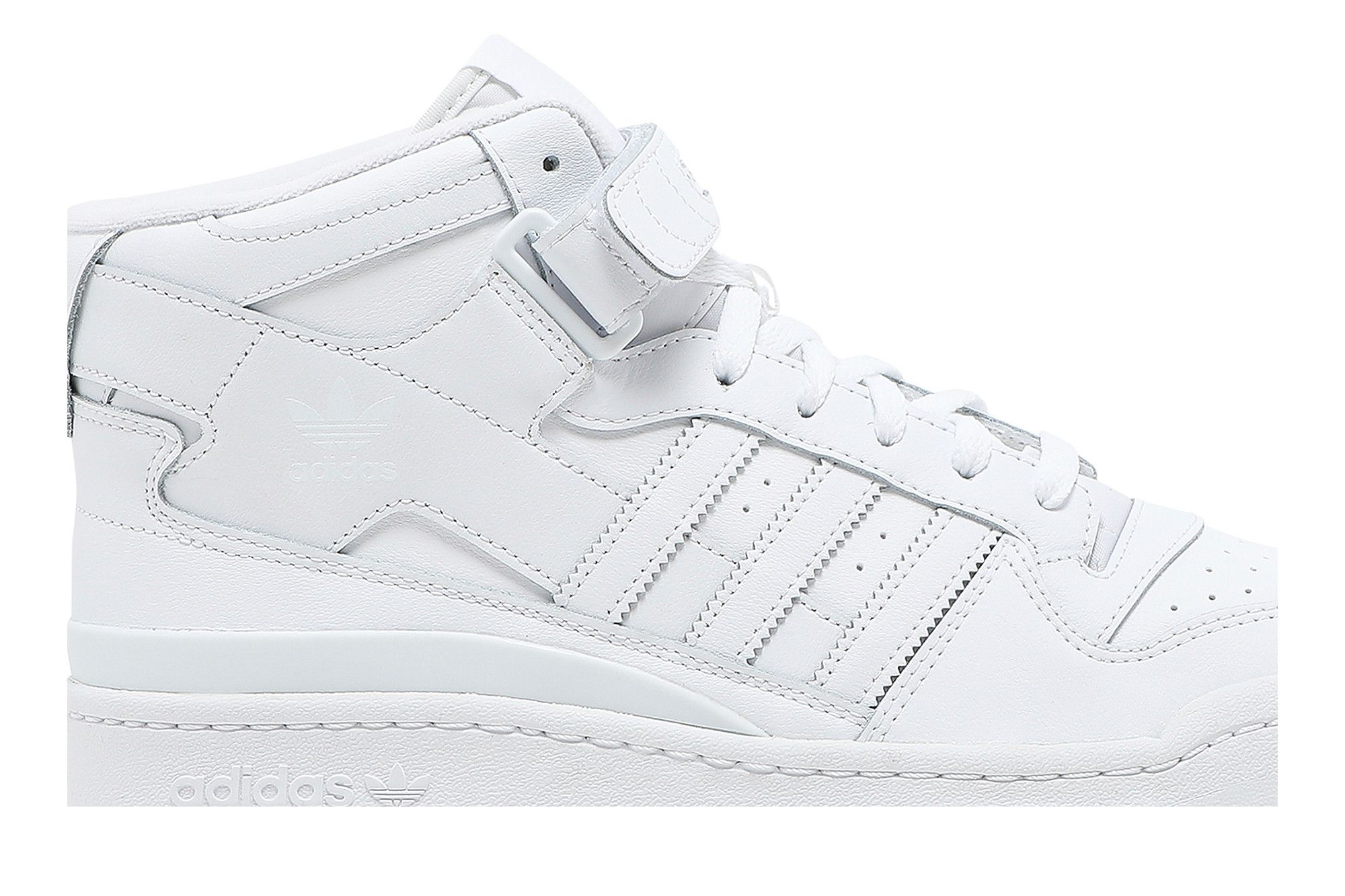 Buy Forum Mid 'Triple White' - FY4975 | GOAT