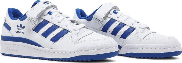 Wmns Forum Low White Royal Blue