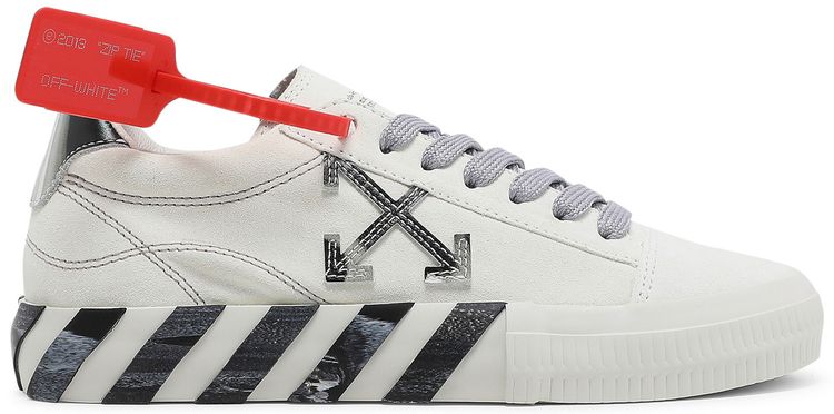 Off White Wmns Vulc Sneaker White Black