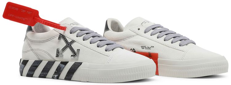 Off White Wmns Vulc Sneaker White Black