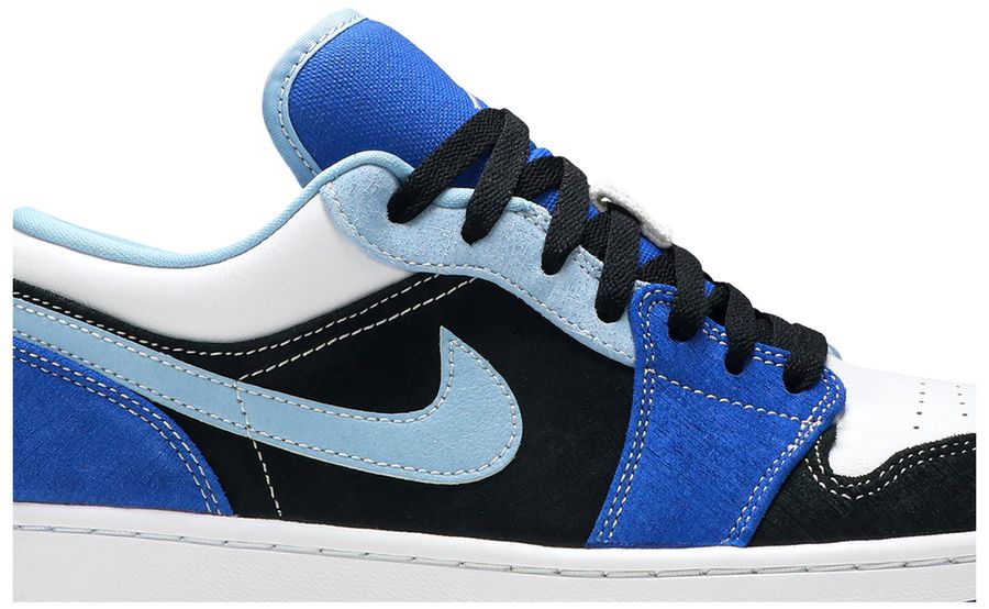 low cut jordan 1 blue