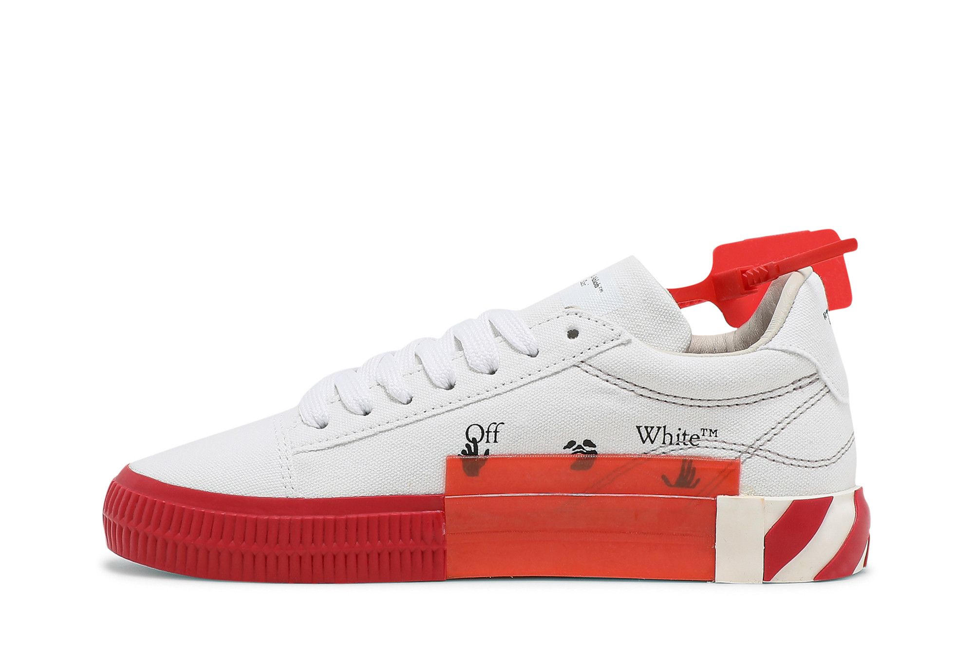 red off white vulc