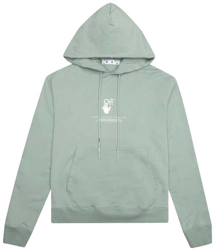Off White Offf Hoodie Jadeite