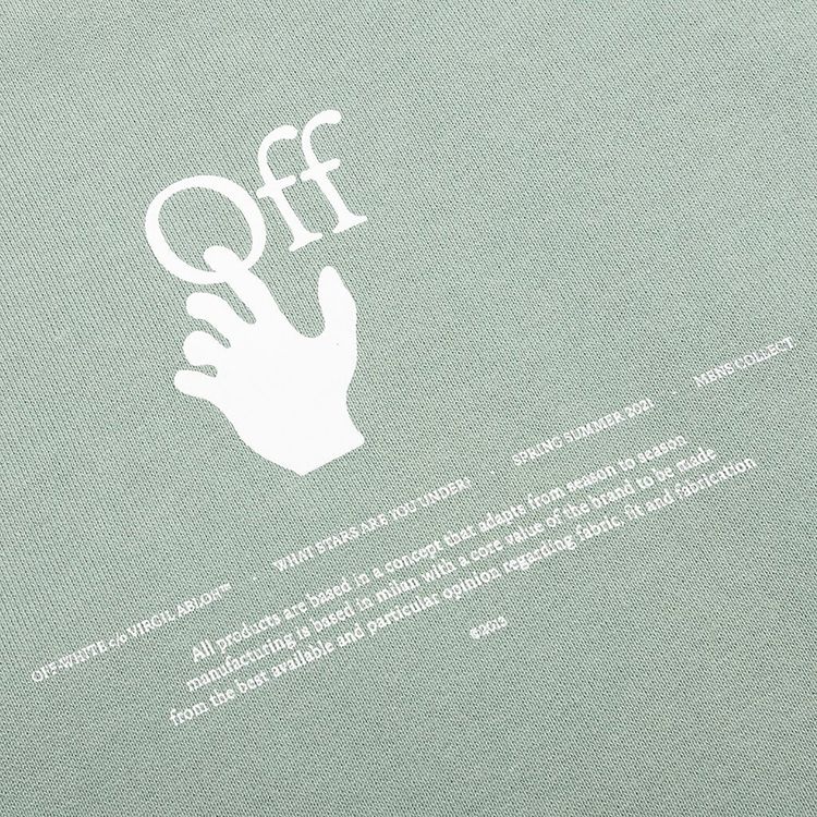 Off White Offf Hoodie Jadeite