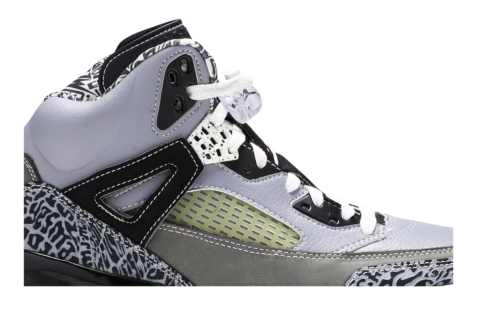 Cool grey spizikes top