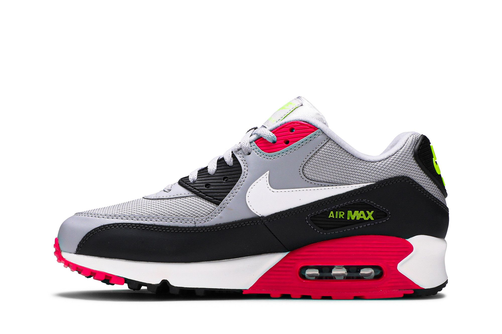Buy Air Max 90 Essential Wolf Grey Rush Pink AJ1285 020 GOAT