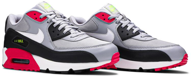 Nike Air Max 90 Essential Wolf Grey Rush Pink
