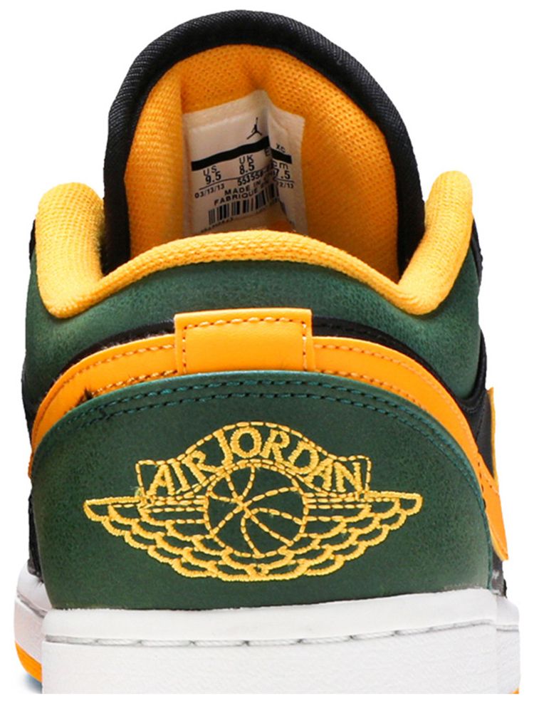 Air Jordan 1 Low Green Gold