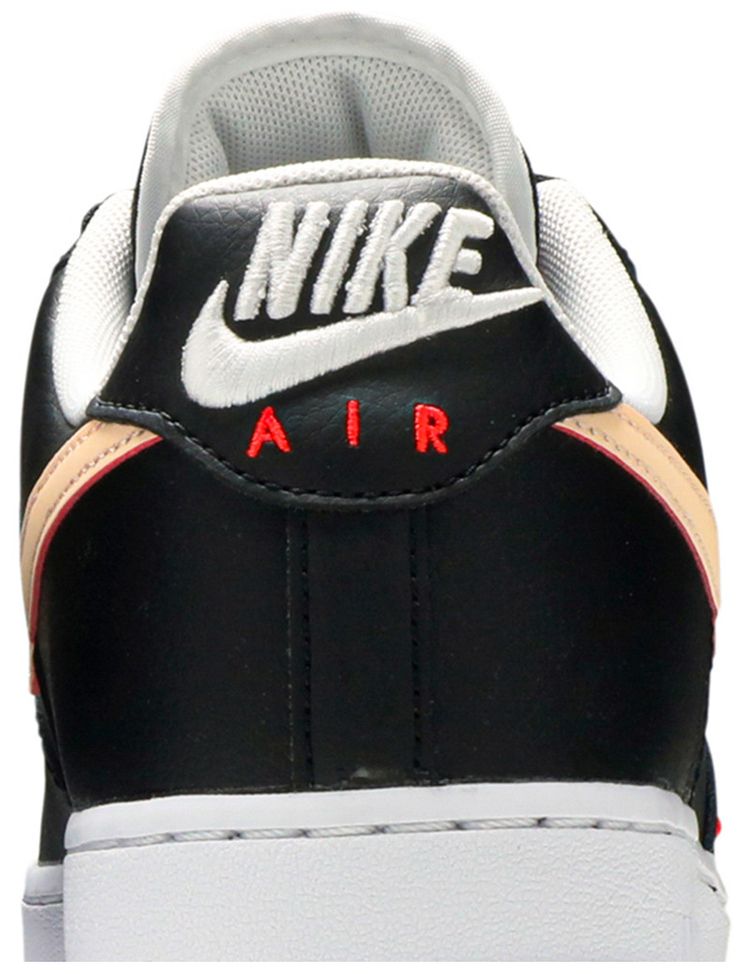 Nike Air Force 1 Low Worldwide Pack   Black Crimson