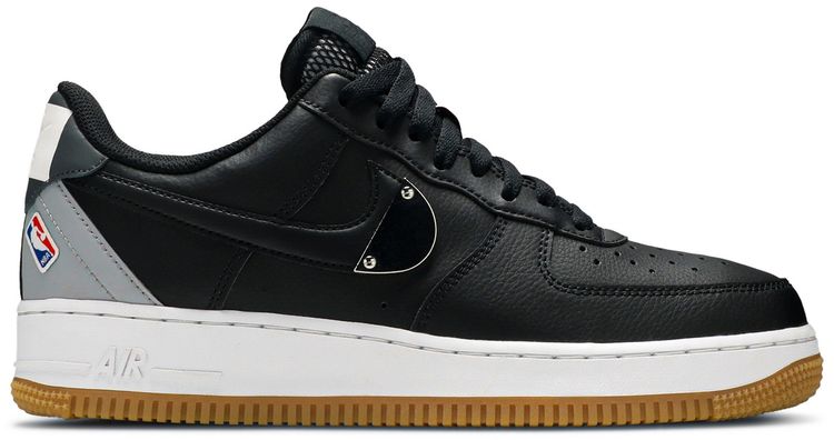 NBA x Air Force 1 07 LV8 Black Wolf Grey