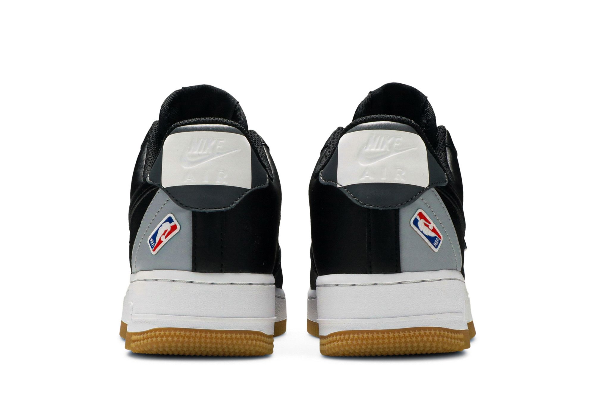 Buy NBA x Air Force 1 07 LV8 Black Wolf Grey CT2298 001 GOAT