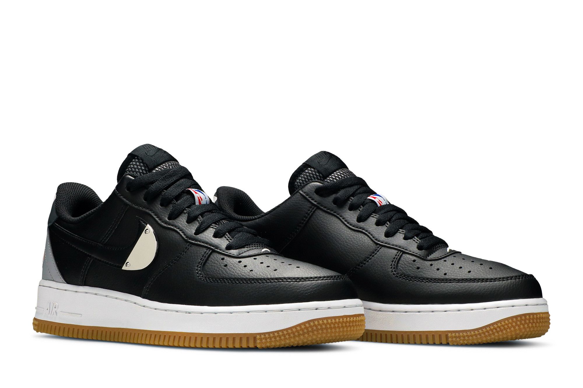 Achetez des NBA x Air Force 1 07 LV8 Black Wolf Grey CT2298 001 GOAT FR
