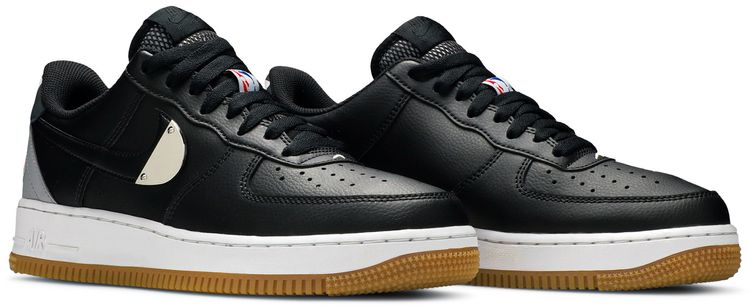 NBA x Air Force 1 07 LV8 Black Wolf Grey