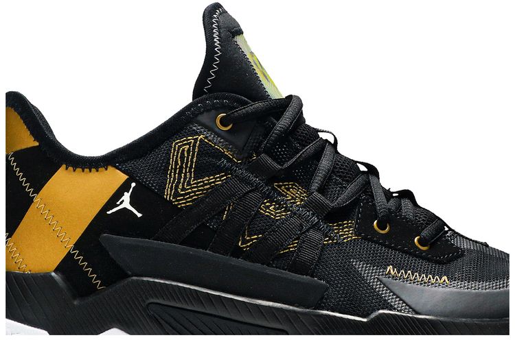 Air Jordan One Take 2 Black Metallic Gold